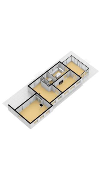 Floor Plan 2 - Buitenpad 1