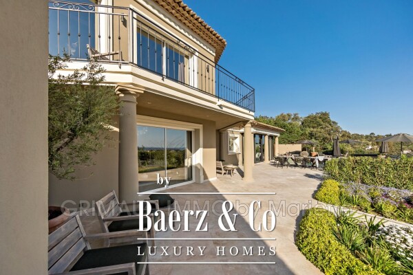 photo 4 villa on large plot with open view and sea view, completely