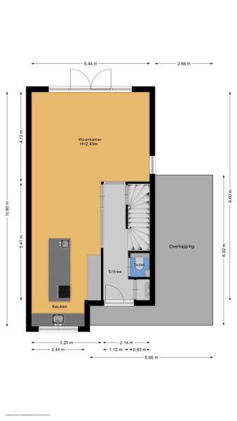 Floor Plan 1 - Burgemeester Bootlaan 2
