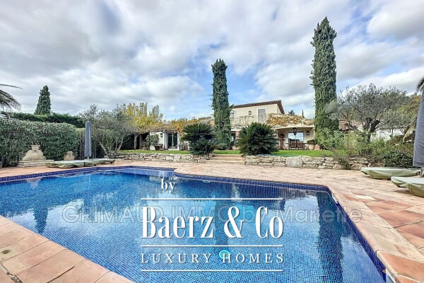 photo 2 beautiful property near the village of grimaud, 5 bedrooms,