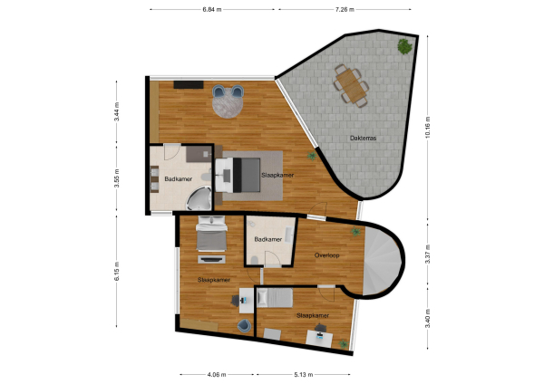 Floor Plan 3 - Caumerdalschestraat 16