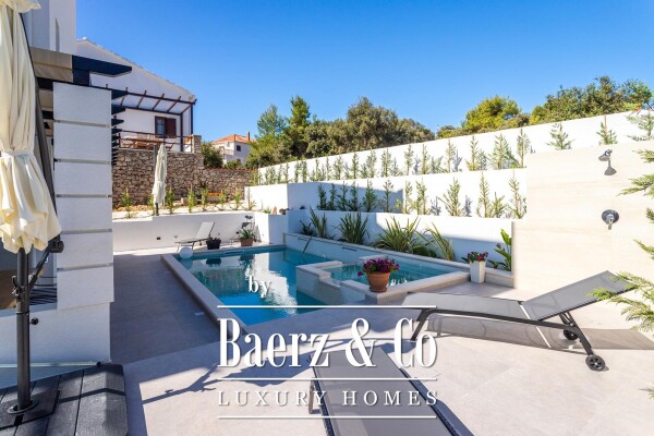 photo 12 Rogoznica, Ražanj, NEW CONSTRUCTION, beautiful house with swimming pool and sea view, 433.44 m²