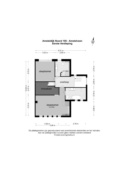 Floor Plan 3 - Amsteldijk Noord 106