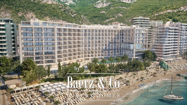 photo 3 Beachfront Apartment for Investment with a Sea View in a 5* Hotel on Budva Riviera