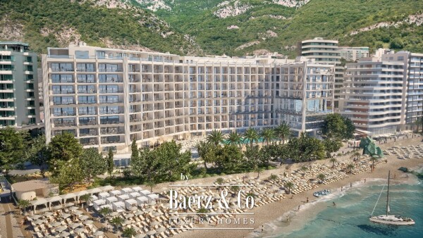 photo 4 Beachfront Investment Apartment in a 5* Hotel on Budva Riviera
