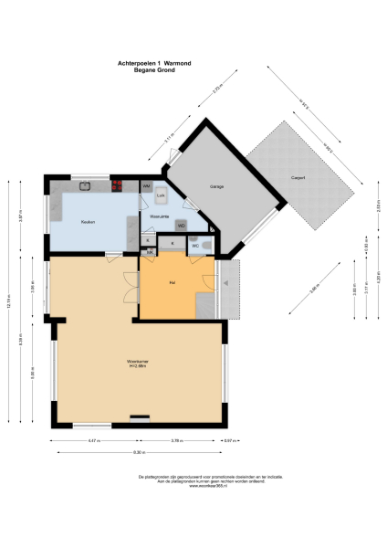 Floor Plan 2 - Achterpoelen 1