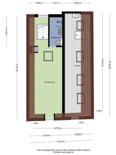Floor Plan 4 - Dwars Koornbrugsteeg 8
