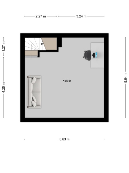 Floor Plan 3 - Gaffel 6