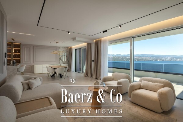 photo 7 Opatija, luxurious four-room apartment with a view of the sea, 142.87 m2
